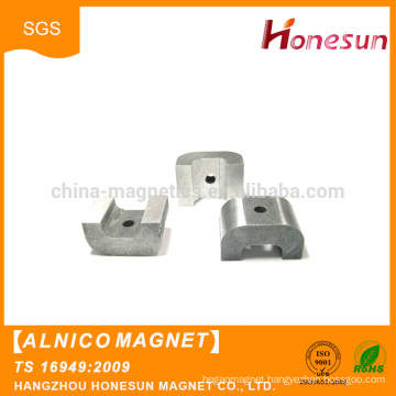 Hot sales High quality Alnico Pot Magnet with Screw Hole in Center